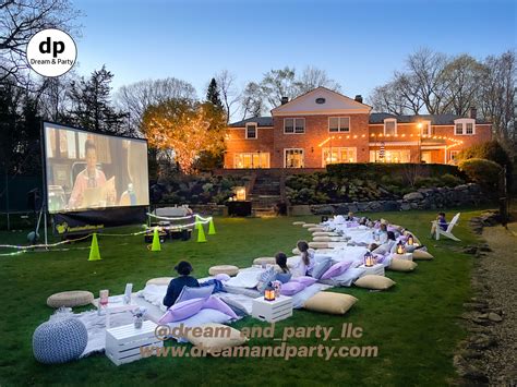 best outdoor movie night party ideas summer party at home birthday party ideas in 2023