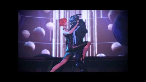 Garrus And Shepard Romance Dance Song Citadel Dlc Mass Effect 3 Youtube