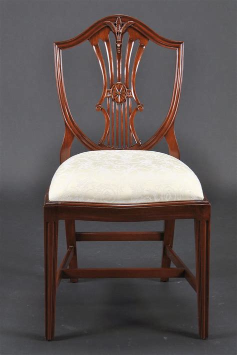 Dine like a king with these stylish, comfortable & amp ; Small Vintage Size Shield Back Dining Room Chairs|Solid ...