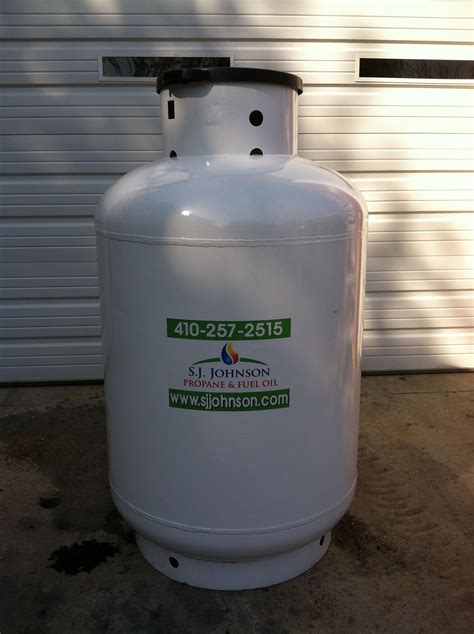 A 120 Gallon Vertical Propane Tank Is A More Attractive Solution For
