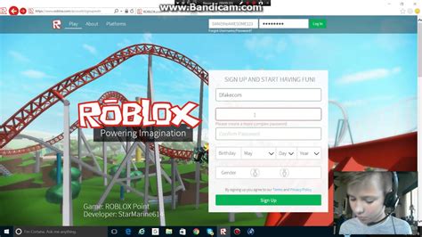 How To Make A Roblox Account On Pc Youtube
