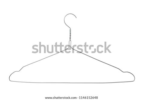 Wire Coat Hanger Isolated On White Stock Photo 1146152648 Shutterstock