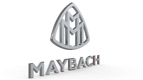 Stl File Maybach Logo・3d Printable Model To Download・cults