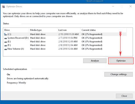 How To Optimize And Defragment Hard Disk Drive In Windows 10