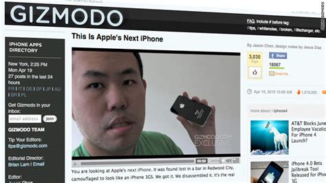 Tech Blog Says It Paid 5000 For Possible Iphone Prototype