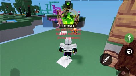 Winning With The Best Enchant In Roblox Bedwars Youtube