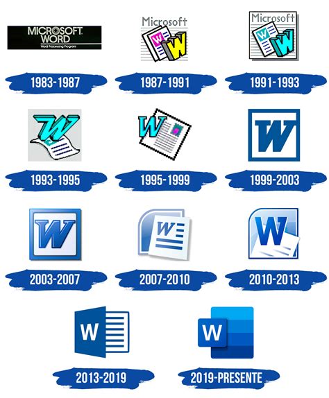 Microsoft Word Logo Y S Mbolo Significado Historia Png Marca Hot Sex