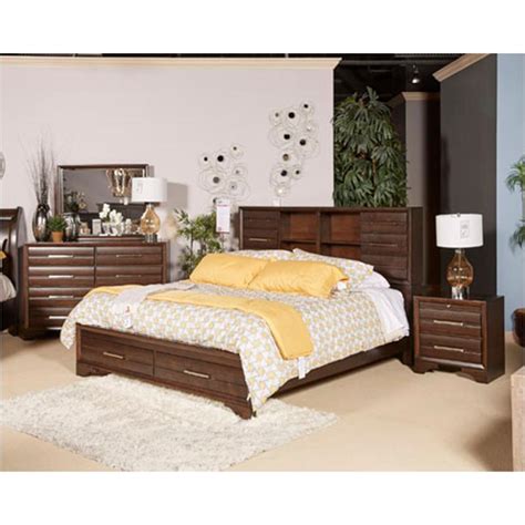 B609 82 Ashley Furniture Andriel Bedroom King Storage Bed