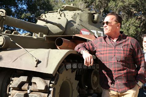 ‘the Last Stand Interview Arnold Schwarzenegger Takes Us On A Tank Ride