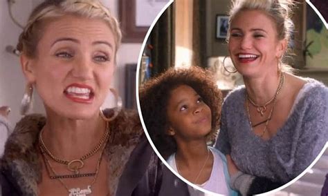 Cameron Diaz Given Ghetto Make Under As Miss Hannigan In Annie Trailer Daily Mail Online