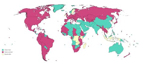 World Gender Ratio Maps On The Web