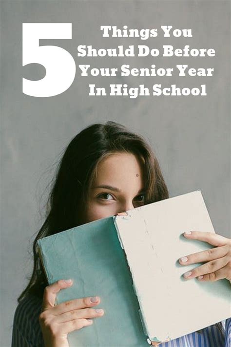 Five Things You Should Do Before Your Senior Year In College High
