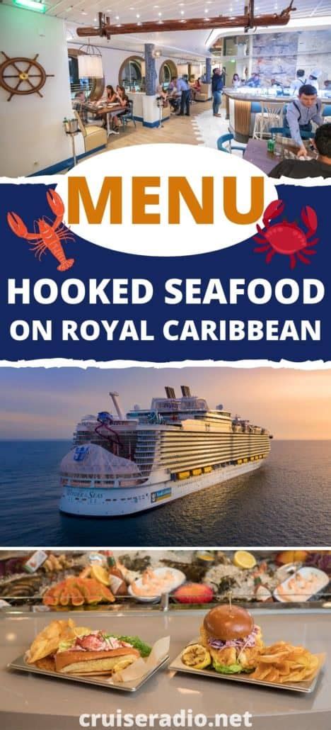 Dinner Menu Royal Caribbeans Hooked Seafood Restaurant