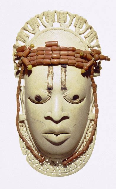 The Benin Ivory Mask Is A Sculptural Portrait Of The Queen Mother Idia