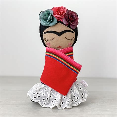 Frida Kahlo Doll Guadalupe Creations