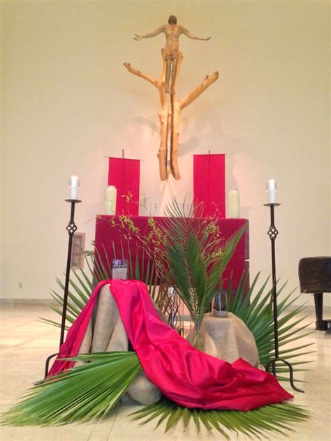 Palm Sunday Liturgical Environment Palm Sunday Sacred Space
