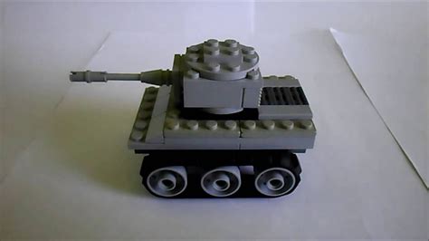 Lego Mini Tank Instructions Youtube