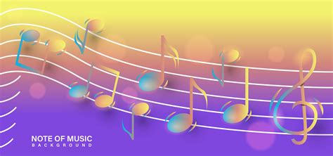 Shiny Note Music Background Template 1237704 Download Free Vectors