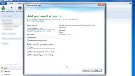 How To Set Up Windows Mail Windows Live Mail Outlook Or Mailapp