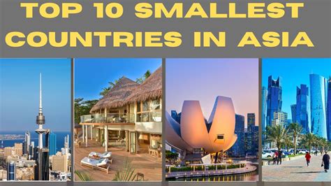 Top 10 Smallest Countries In Asia Asia Countries Youtube