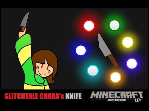 Charas Knife Glitchtale Minecraft Minecraft Data Pack