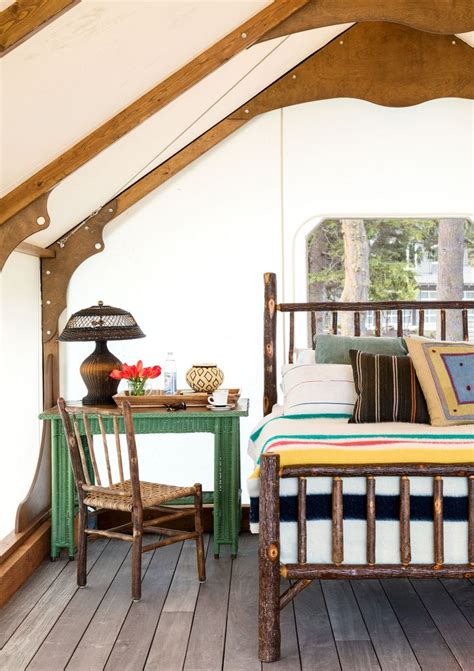 The Luxury Yurt Has Arrived Backyard Guest Houses Outdoor Bedroom