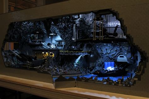 Amazing Batcave Made Entirely Out Of Lego Cnet