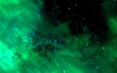 Download Wallpaper 3840x2400 Space Universe Stars Galaxy Radiance Green 4k Ultra Hd 1610 Hd
