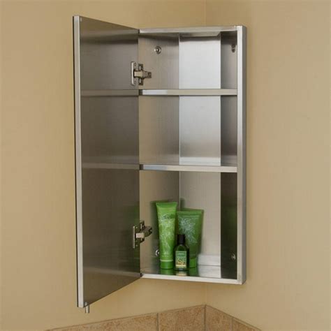 Find great deals on ebay for mirror medicine cabinet. Crosstown Stainless Steel Corner Medicine Cabinet - Bathroom