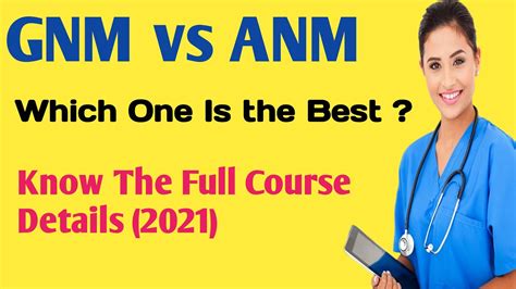 Gnm Vs Anm Nursing Which Is The Best Gnm And Anm Course Details