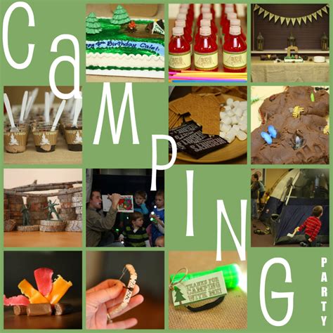 Awesome Ideas For A Camping Birthday Party I Can Teach My Child