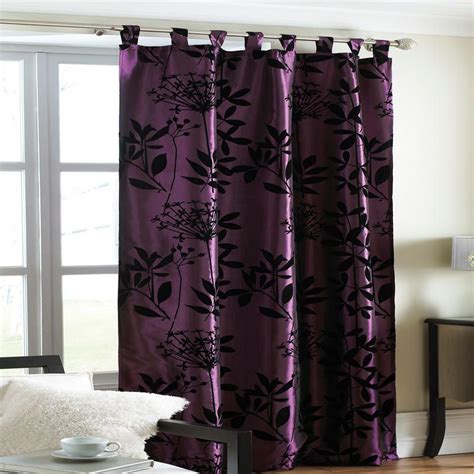 Satin Curtains Purple Curtains Curtains Designs