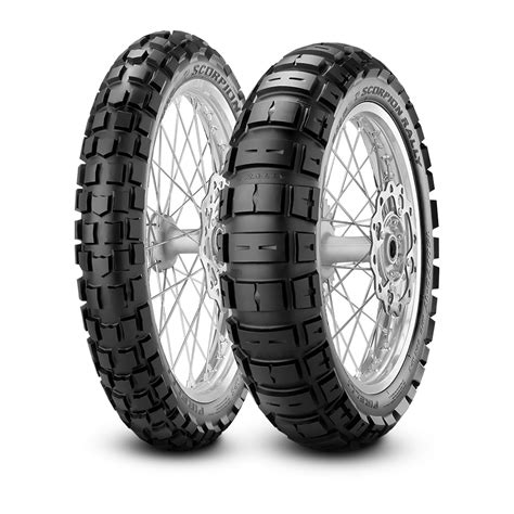 The pirelli scorpion trail tire is an adventure touring tire that comes standard on a lot of bikes. Scorpion™ Rally - Motorcycle tire | Pirelli