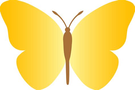 Simple Butterfly Vector Clipart Best