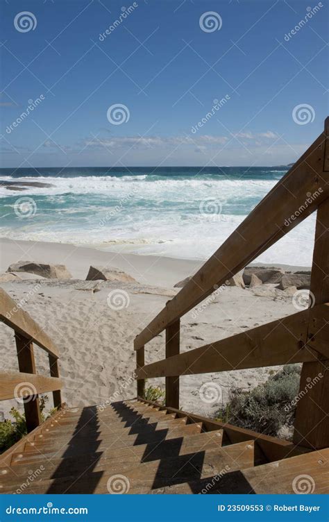 Steps To Paradise Beach Stock Image Image Of Stairs 23509553