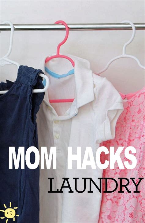 Mom Hacks Laundry Mom Hacks Working Mom Tips Mom