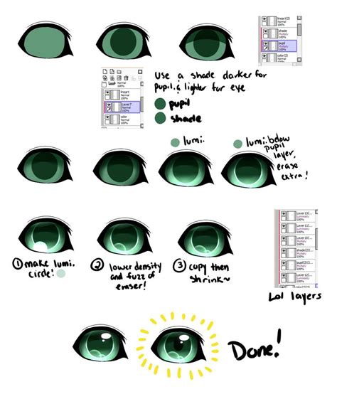 Anime Eye Coloring Tutorial By Angel Chan22 On Deviantart Anime Eyes