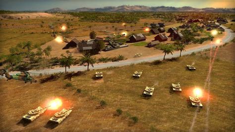 Breaking North Korean Invading Tanks Break Defense Wargame Red