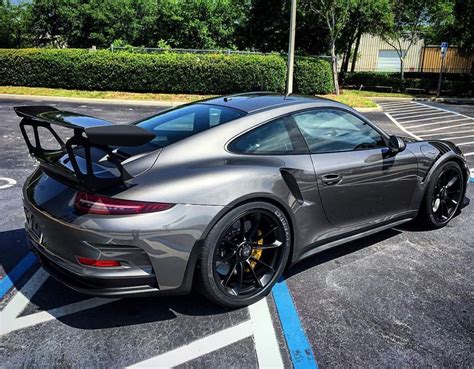 Porsche 991 Gt3 Rs Painted In Paint To Sample Agate Grey Metallic Photo