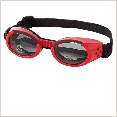 Doggles Dog Goggles Ils Large Red Shiny Dog Sunglasses Dog Goggles