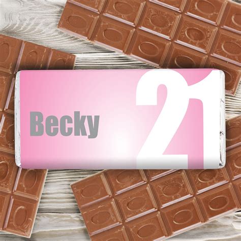 Pin On Personalised Chocolate Bars