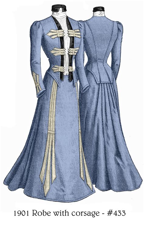 Victorian Dress Sewing Pattern