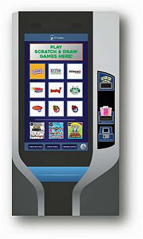 Lottery rolling out hi-tech vending machines to sell tickets