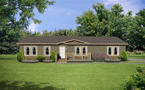 The single wide mobile home floor plans in the factory select homes value series offer comfortable living at an affordable price. beautiful exterior single wide manufactured home pictures ...
