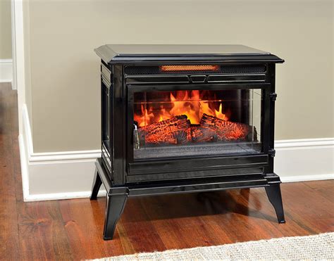 Maybe you would like to learn more about one of these? Comfort Smart Jackson Black Freestanding Infrared Stove ...