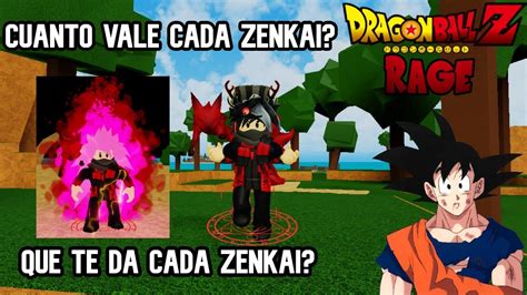Cuanto Vale Cada Zenkai Que Te Da Cada Zenkai Dragon Ball Rage Youtube