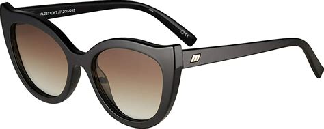 Le Specs Women S Sunglasses Flossy Black At Amazon Women’s Clothing Store