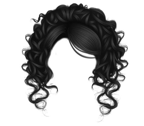 Black Hair PNG Image with Transparent Background | PNG Arts png image
