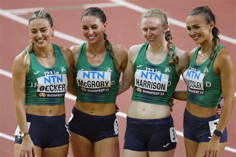 Ireland Womens Relay Team Place Eighth In World Athletic Championships