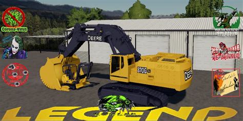 Deere Big Excavator 870g V15 Fs19 Farming Simulator 19 Mod Fs19 Mod